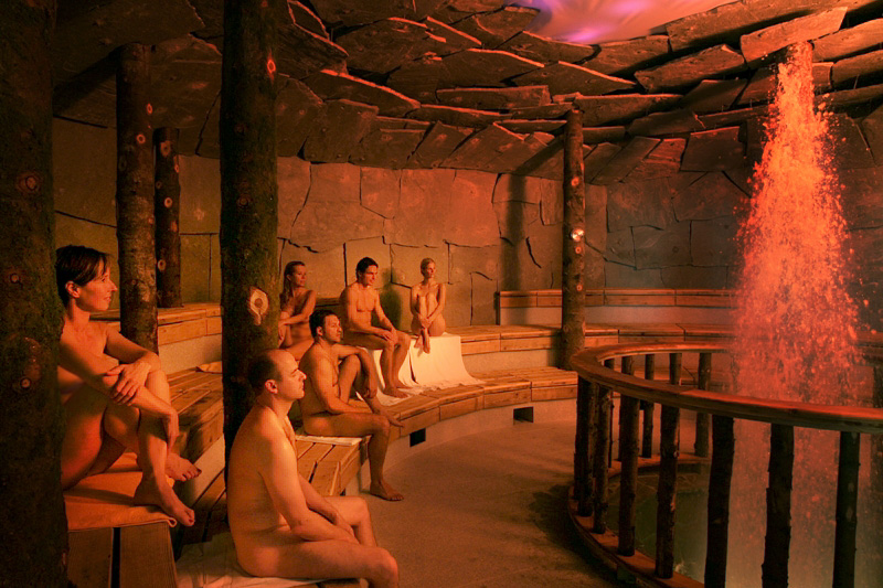 First time at a public nude sauna