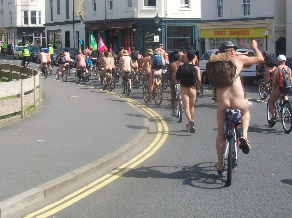 World Naked Bike Ride, Brighton, 2010 - by AnemoneProjectors - CC BY-SA 2.0