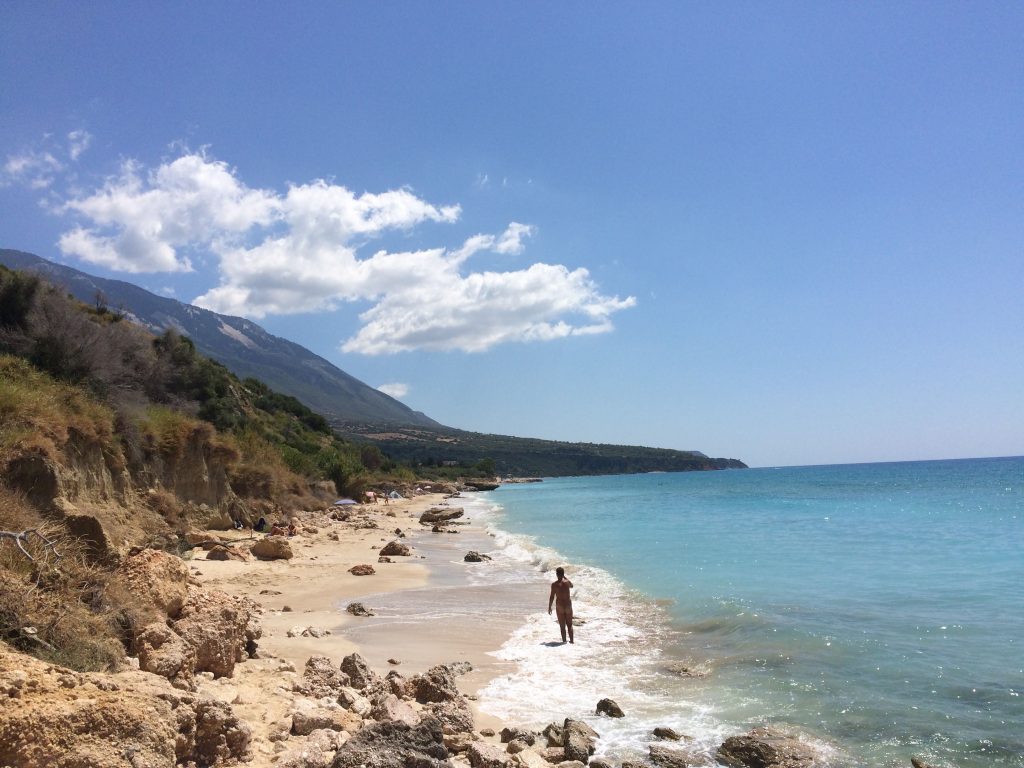 Naturism in Kefalonia, Greece