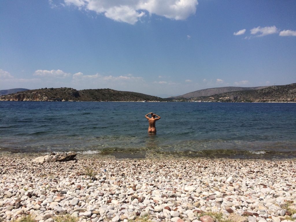 Nudism and naturism in Nafplio, Greece
