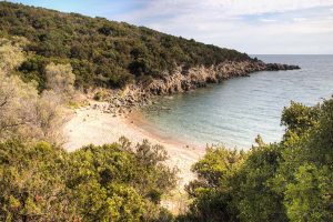 Naked travels naturist traveling in Messinia, Greece