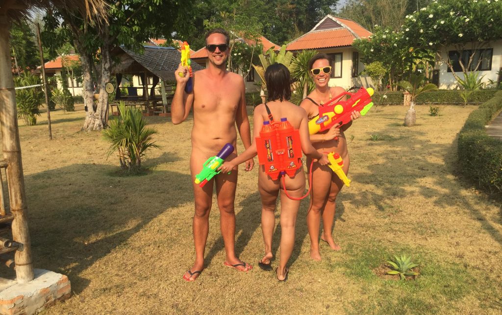 Nude Water Games: Celebrating the Thai Songkran