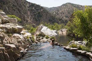 Naked Wanderings at Deep Creek Hot Springs in California, USA