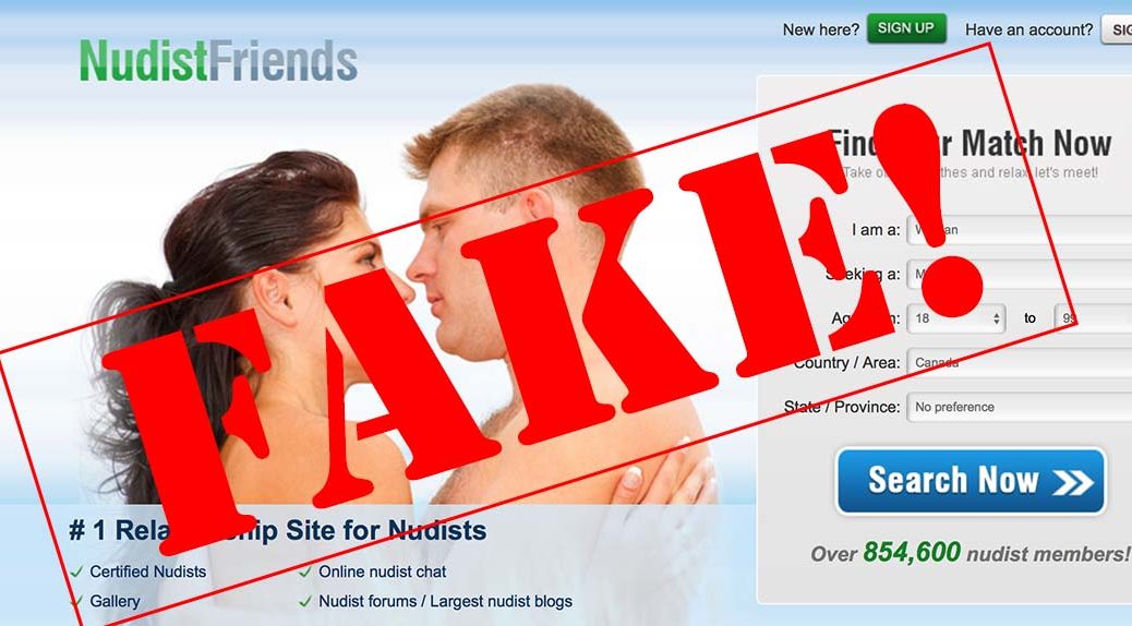 Malicious websites stealing naturist pictures