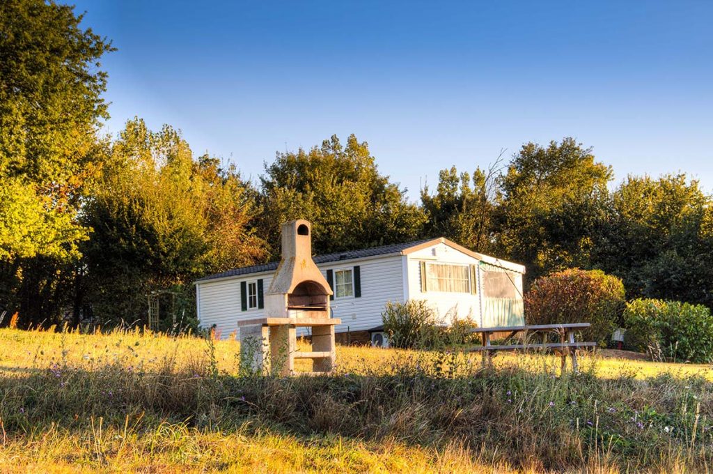 Le Colombier naturist camping in the Vendée, France