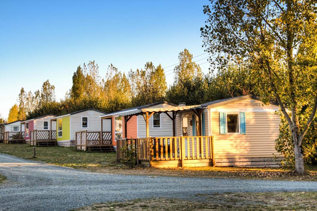 Le Colombier naturist camping in the Vendée, France