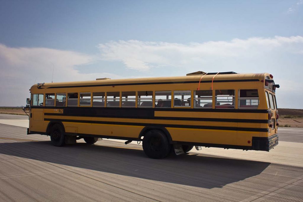 Naturism in Mexico - bus