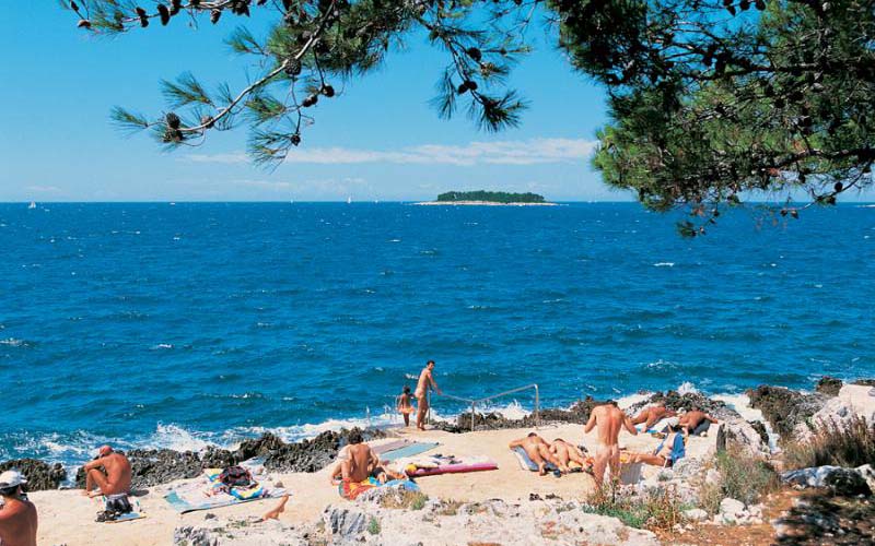 Koversada Naturist Park in Vrsar, Croatia