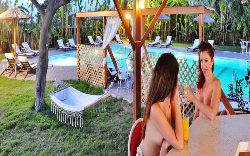 Naturist Angel Club on Rhodes, Greece