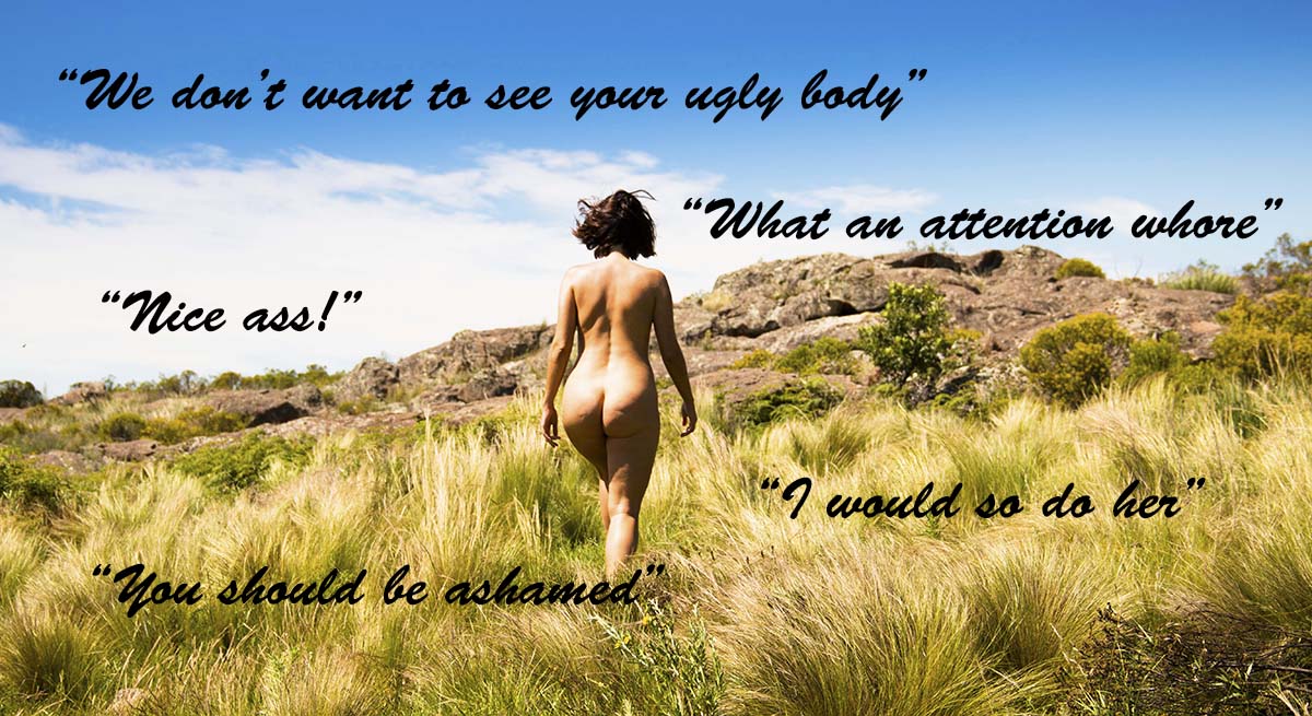 Online Harassment of Female Nudists