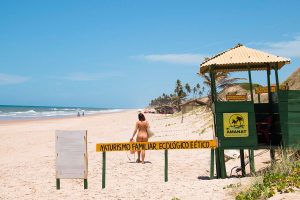 Massarandupio nude beach in Brazil