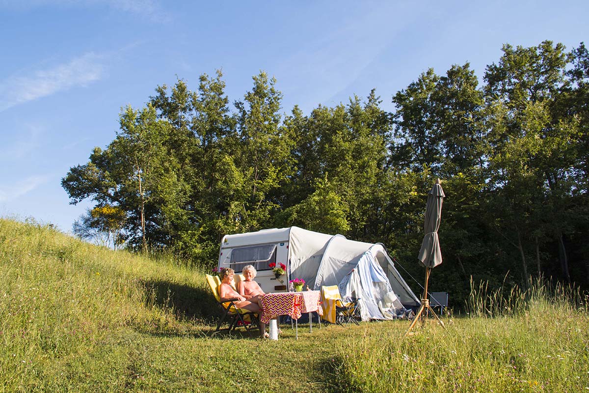 Sasso Corbo naturist camping in Tuscany, Italy