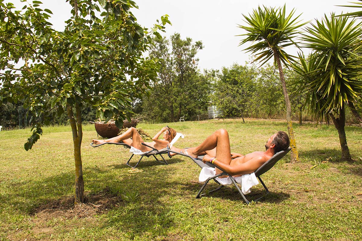 Naturist Resort Suncave Gardens near Rome, Italy