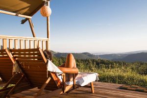 Naturist camping Sasso Corbo in Tuscany, Italy