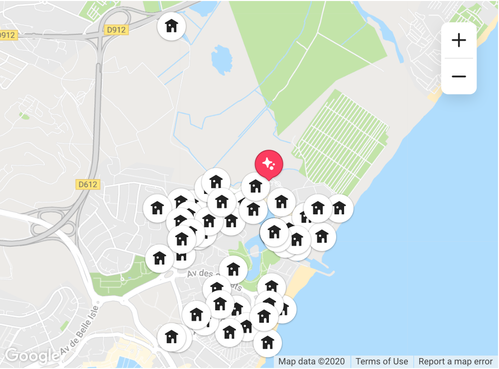 Airbnb rentals in Cap d'agde Naturist Village in France