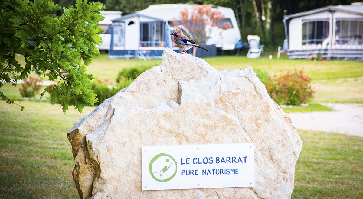 Le Clos Barrat naturist camping in Lot-et-Garonne, France