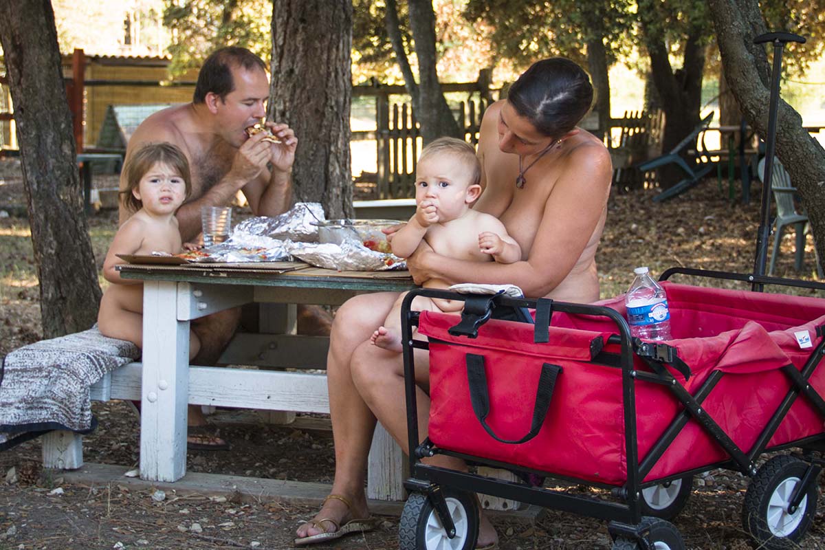 Why French Families go Massively for Naturism