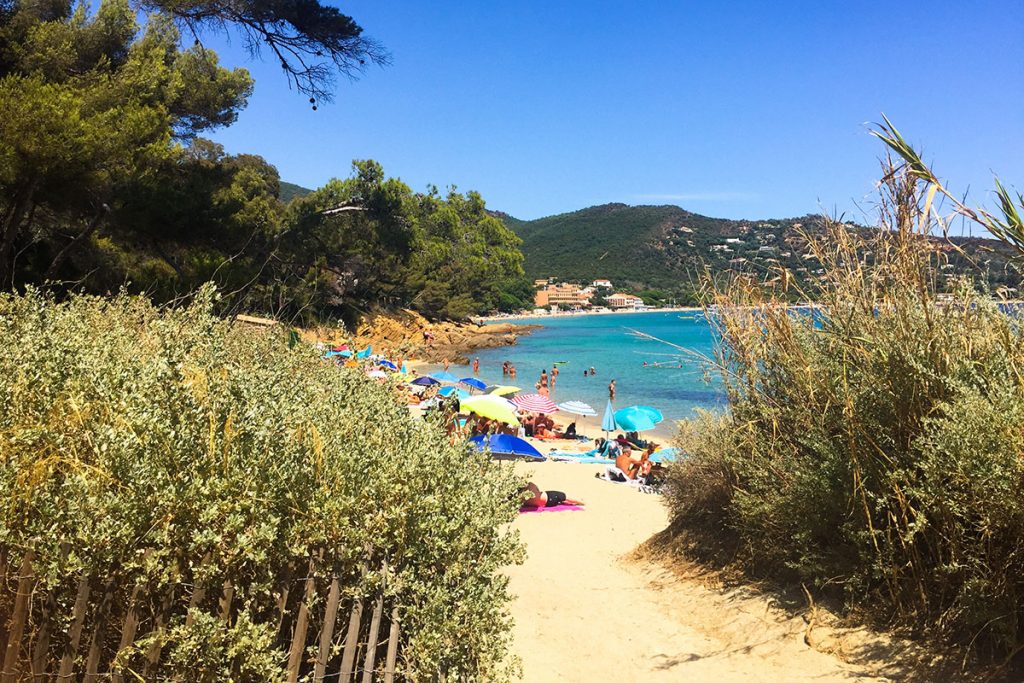 Plage du Layet nude beach in France