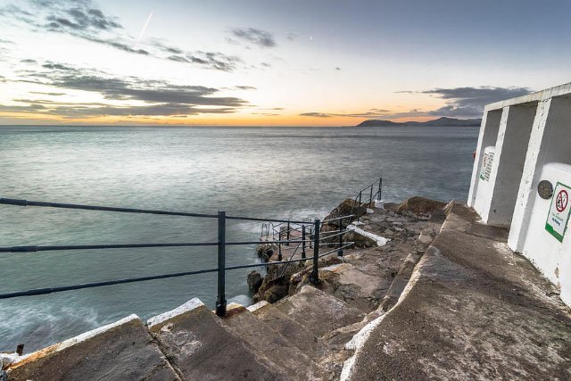 Hawk Cliff in Dalkey (Dublin), Ireland