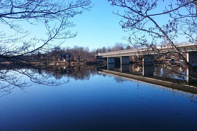 Ågesta Beach in Stockholm, Sweden