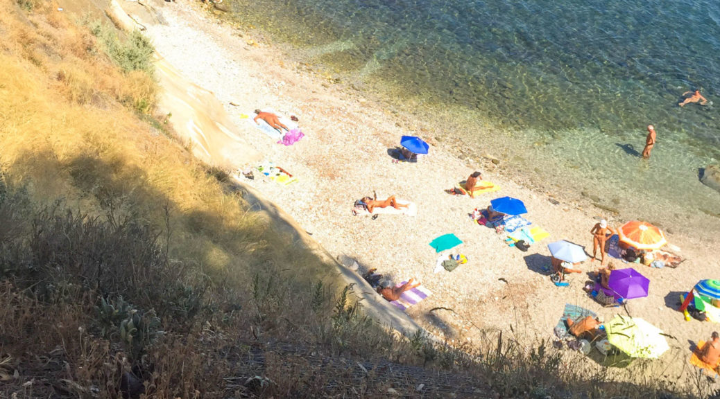 The weird principle of the separate nude beach