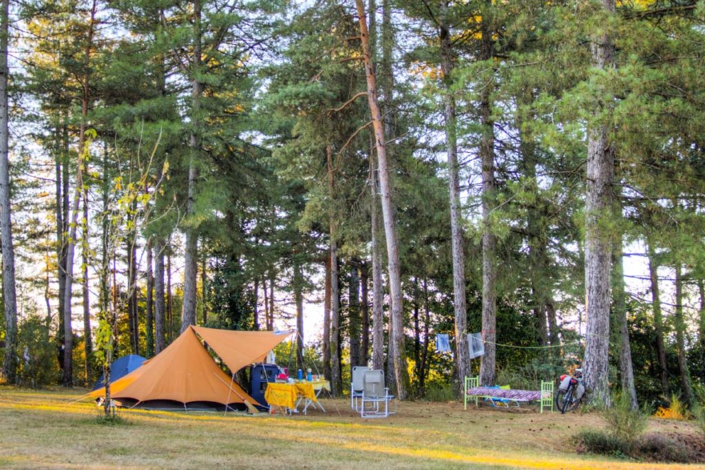 Naturist camping in the French Limousin Region