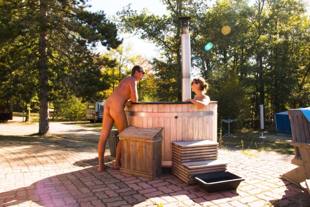 Naturist camping in the French Limousin Region