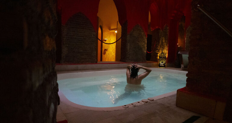 Naturism in an Arab Bath in Andalucia - Baños de Elvira