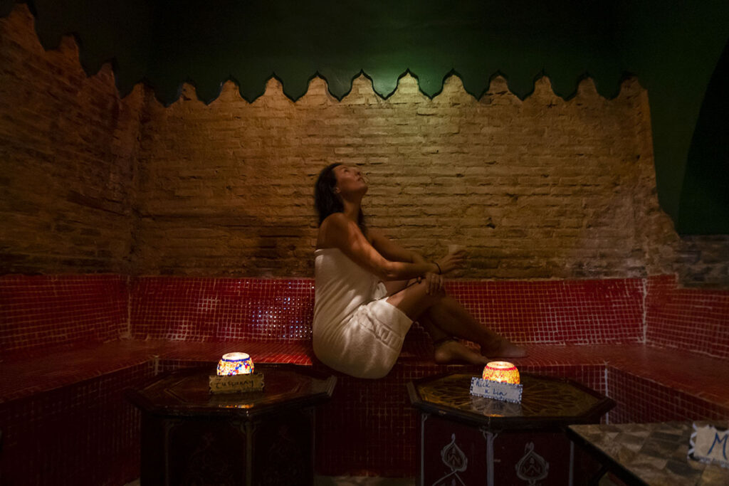 Naturism in an Arab Bath in Andalucia - Baños de Elvira