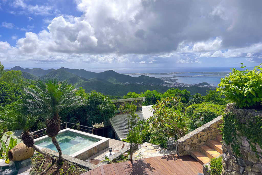 The Paradise Peak Clothing-Optional resort in Saint Martin