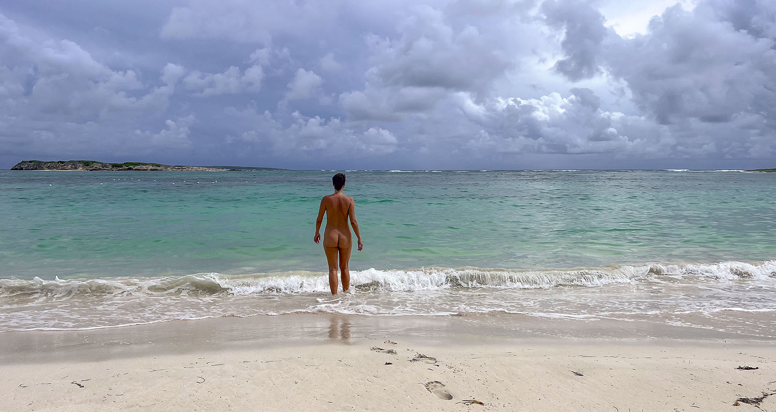 The nude beaches of Saint Martin