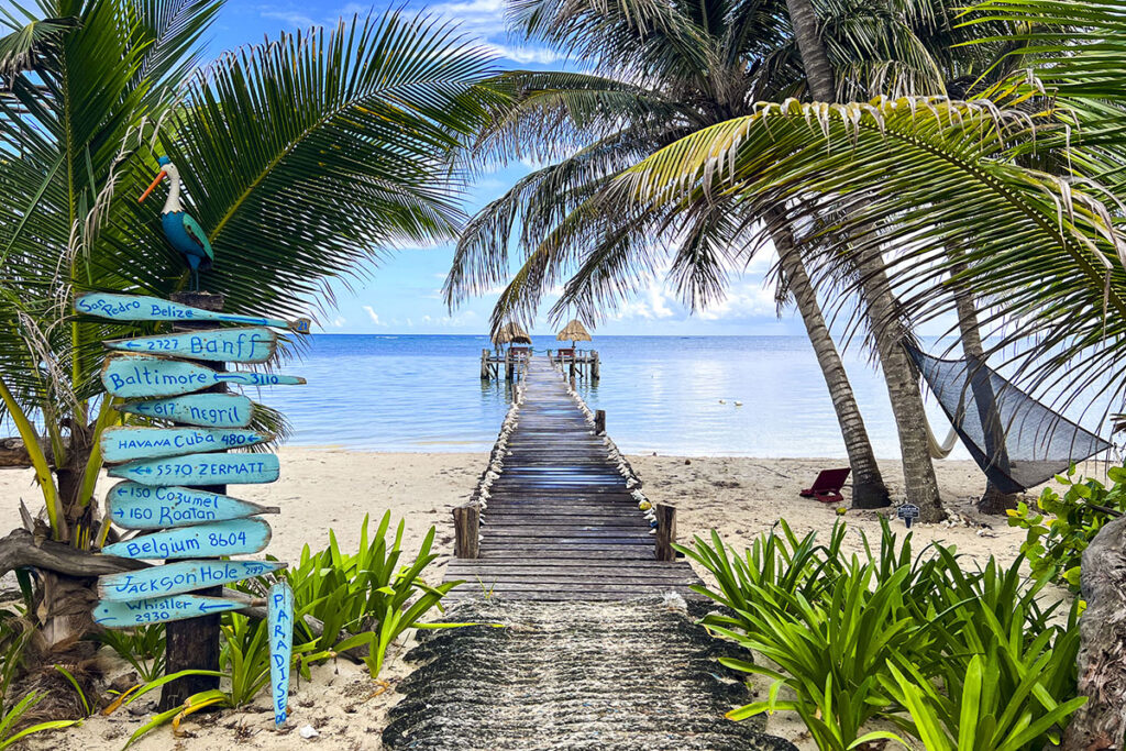 Playa Sonrisa in Xcalak, Mexico