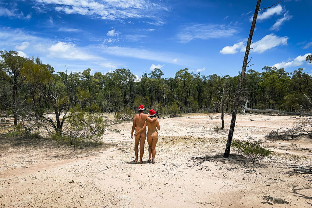 Bare Camp in Queensland, Australia