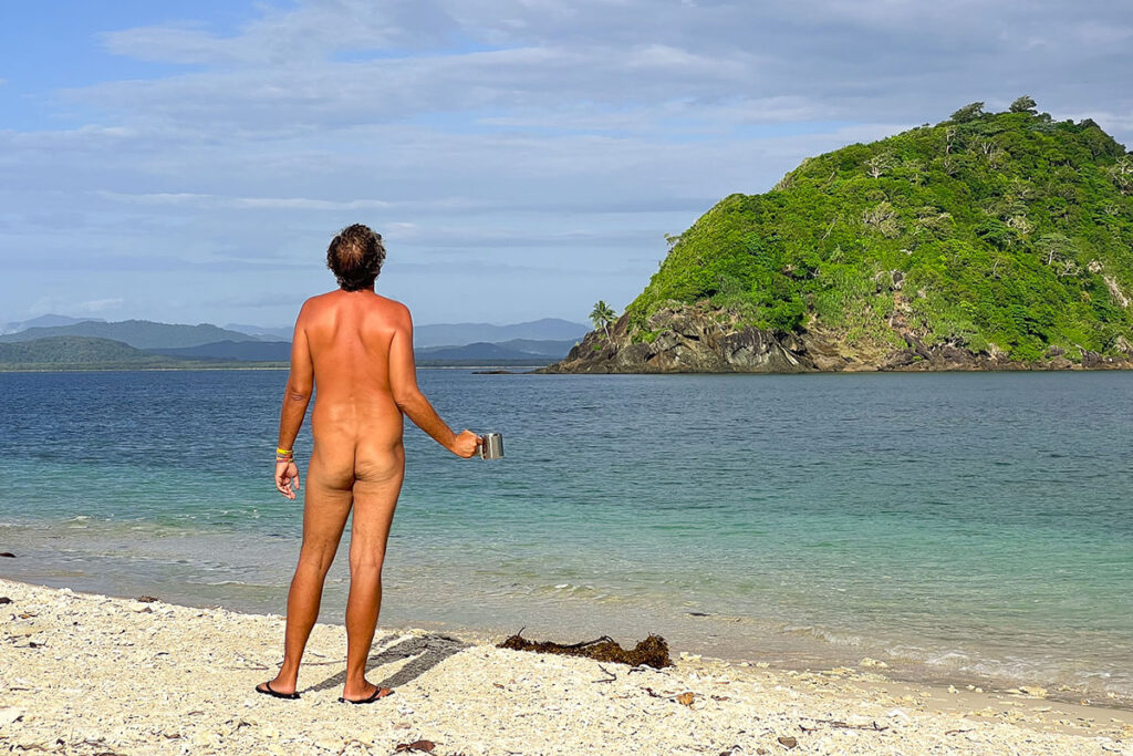 Private Naked Island in Queensland, Australia