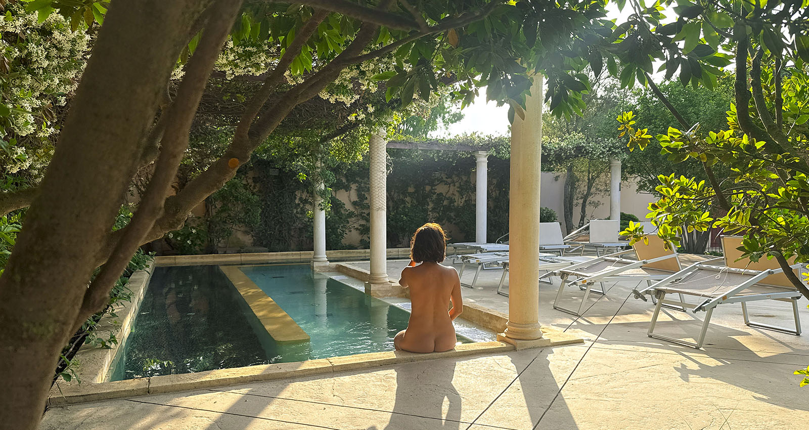 First Time at a Nude Spa