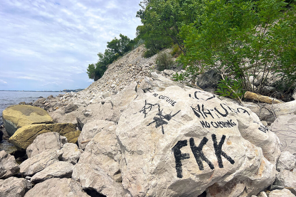 The Best Nude Beaches between Venice and Triëste, Italy