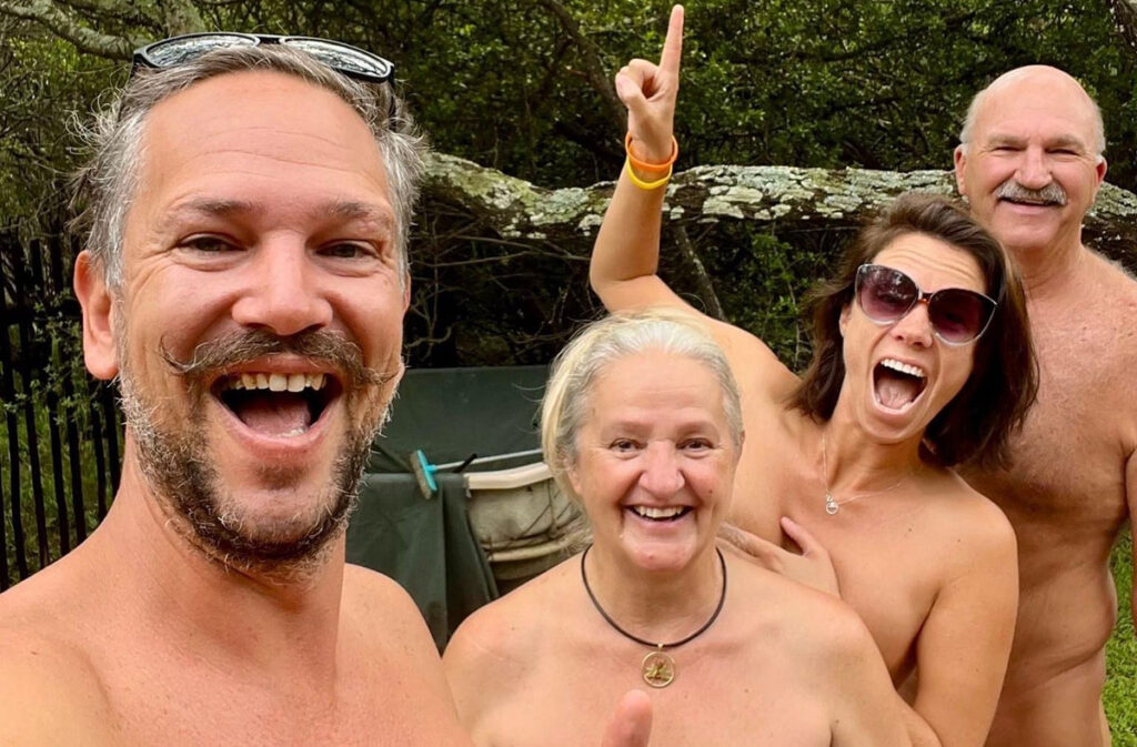 Nick & Lins - Naked Wanderings - Destination Clothes Free - Clothes Free Safari